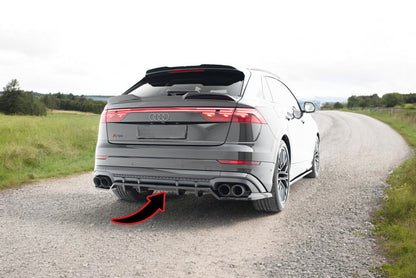 🔥Splitter posteriore(con barre verticali)V.2 Audi SQ8 /Q8 S-Line Mk1 Facelift🔥