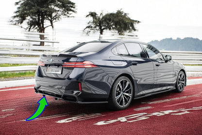 ⭐Splitter posteriore (con barre verticali) V.2 BMW 5 / i5 M-Pack G60⭐