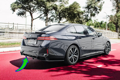 ⭐Splitter posteriore (con barre verticali) V.1 BMW 5 / i5 M-Pack G60⭐