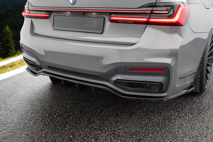 ✨Splitter posteriore (con barre verticali) V.2 BMW 7 M-Pack G11 / G12 Facelift✨