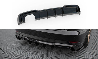 DIFFUSORE POSTERIORE adatto per AUDI A3 S-LINE SPORTBACK 8V FACELIFT 2016-2020