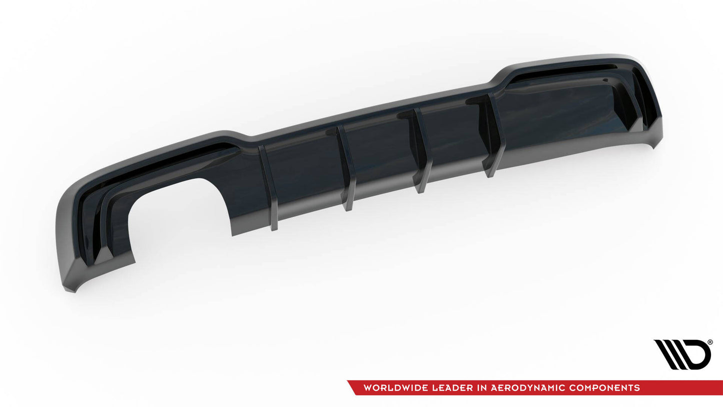 DIFFUSORE POSTERIORE adatto per AUDI A3 S-LINE SPORTBACK 8V FACELIFT 2016-2020