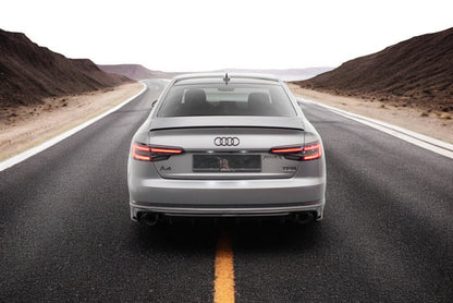 🔥Mantovana posterioreAudi A4 B9(Versione con terminali di scarico su entrambi🔥