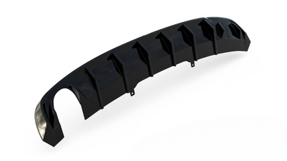 🔥Mantovana posteriore Audi A4 B9 (Versione con terminali di scarico singoli)🔥