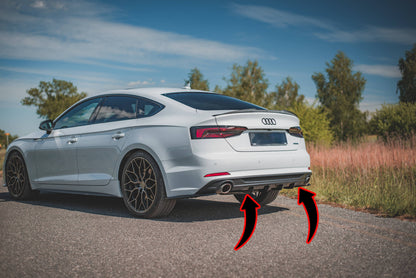 ✨Black Rear Diffuser Lights Suitable for Audi A5 S-Line F5 Coupe / Sportback✨