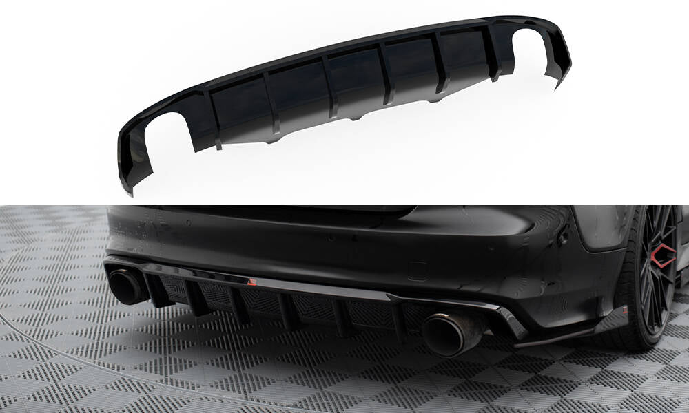 Diffusore posteriore compatibile con Audi A7 S-Line C7