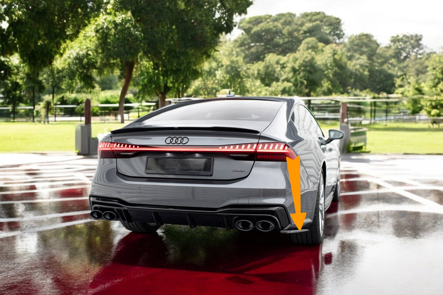 🔥Splitter Adatto Per Audi A7 S-Line C8 / S7 C8 / C8 Facelift / S7 Fa🔥