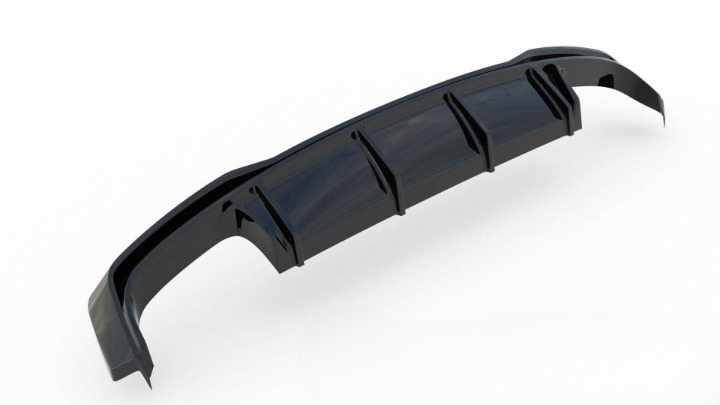 🔥Diffusore posteriore nero luci adatto per Audi A7 S-Line C8 / S7 C8🔥