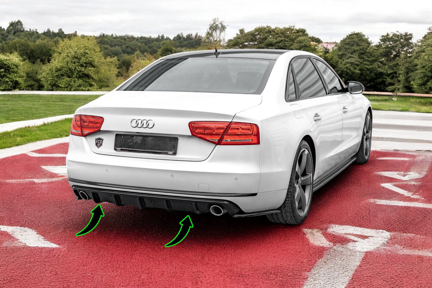 💫Splitter Laterali Posteriori adatto per Audi A8 D4💫