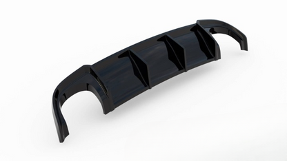 🔥Diffusore posteriore nero luci adatto per Audi RS4 B7🔥