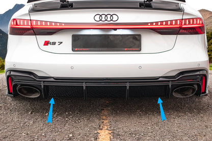 😎Diffusore Adatto Per Audi RS7 C8😎