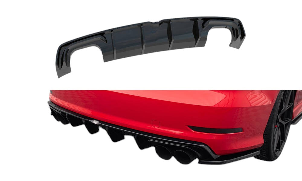 😎Diffusori Adatto Per Audi S3 Sedan 8V😎