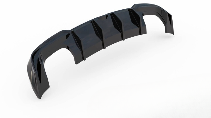 🔥Black Rear Diffuser Lights Suitable for Audi S3 Sedan 8V Facelift🔥