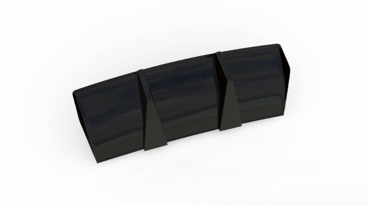 🔥Black rear diffuser lights suitable for Audi TT RS 8S🔥