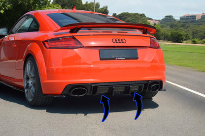 🔥Black rear diffuser lights suitable for Audi TT RS 8S🔥