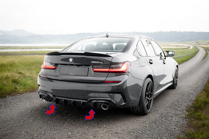 ✨Mantovana posteriore BMW 3 M-Pack G20/G21(Adatto per auto con gancio di traino✨