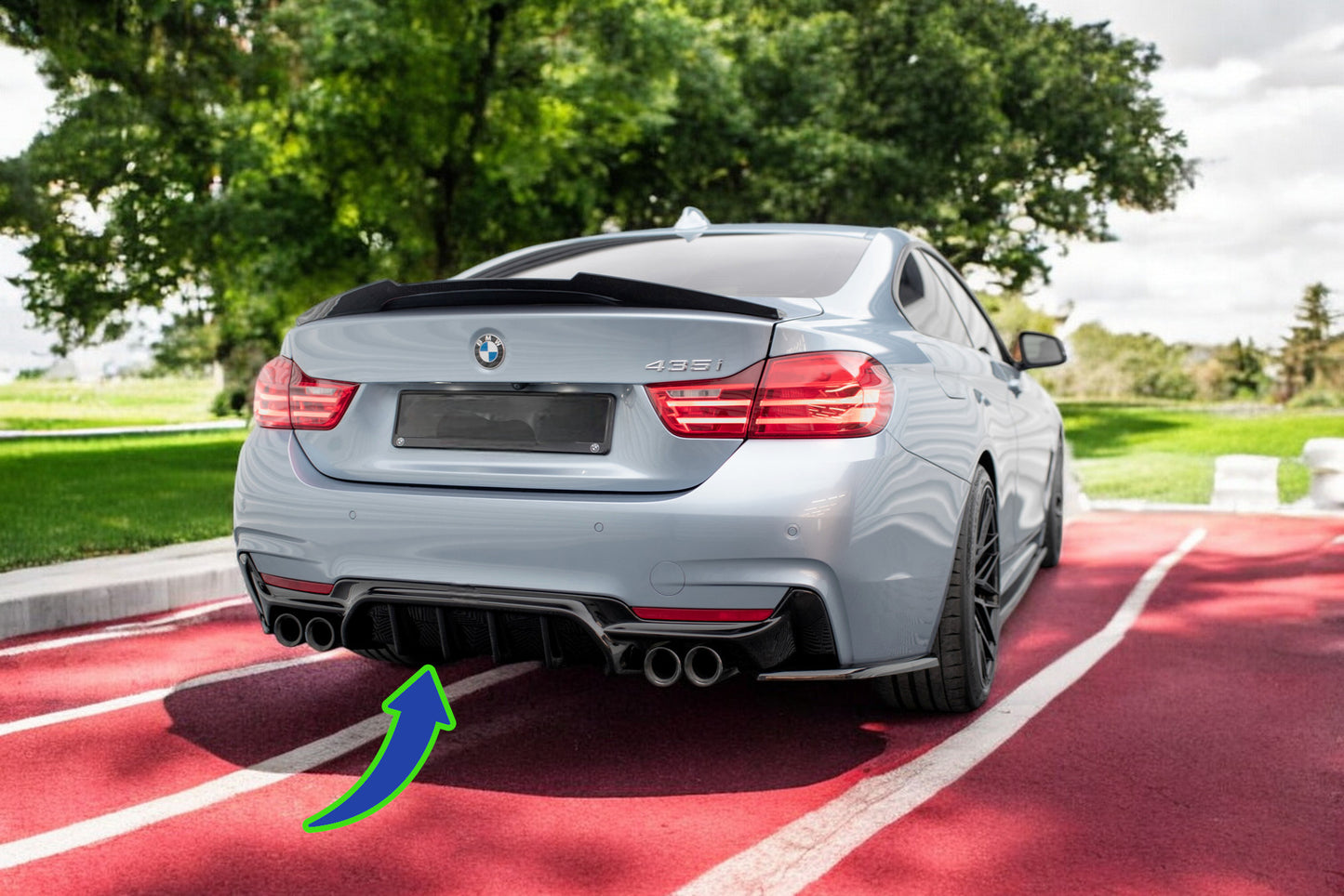 ⭐Mantovana posteriore BMW 4 Coupe / Gran Coupe / Cabrio M-Pack F32 / F36 / F33 ⭐