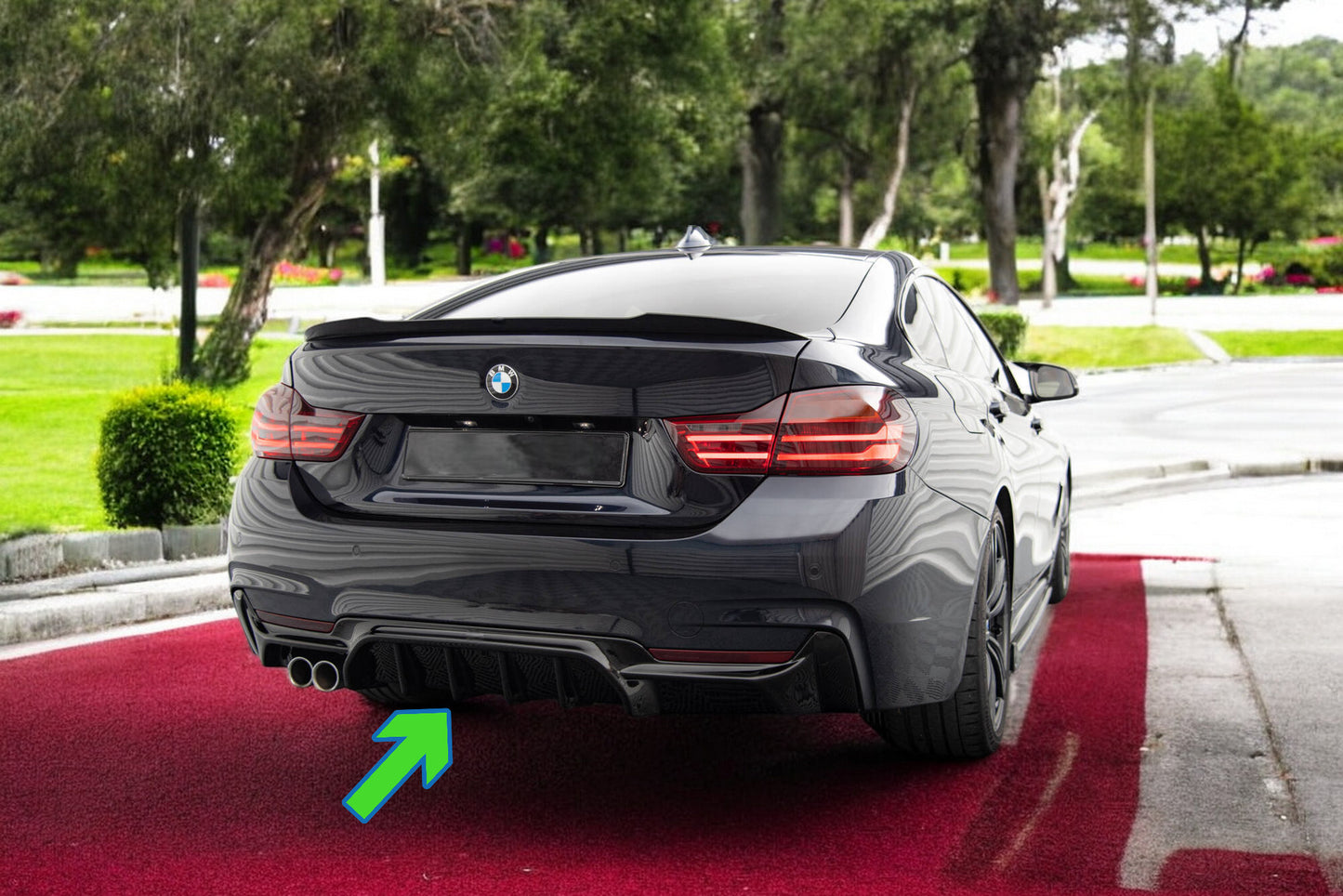 ⭐Mantovana posteriore BMW 4 Coupe / Gran Coupe / Cabrio M-Pack F32 / F36 / F33 ⭐