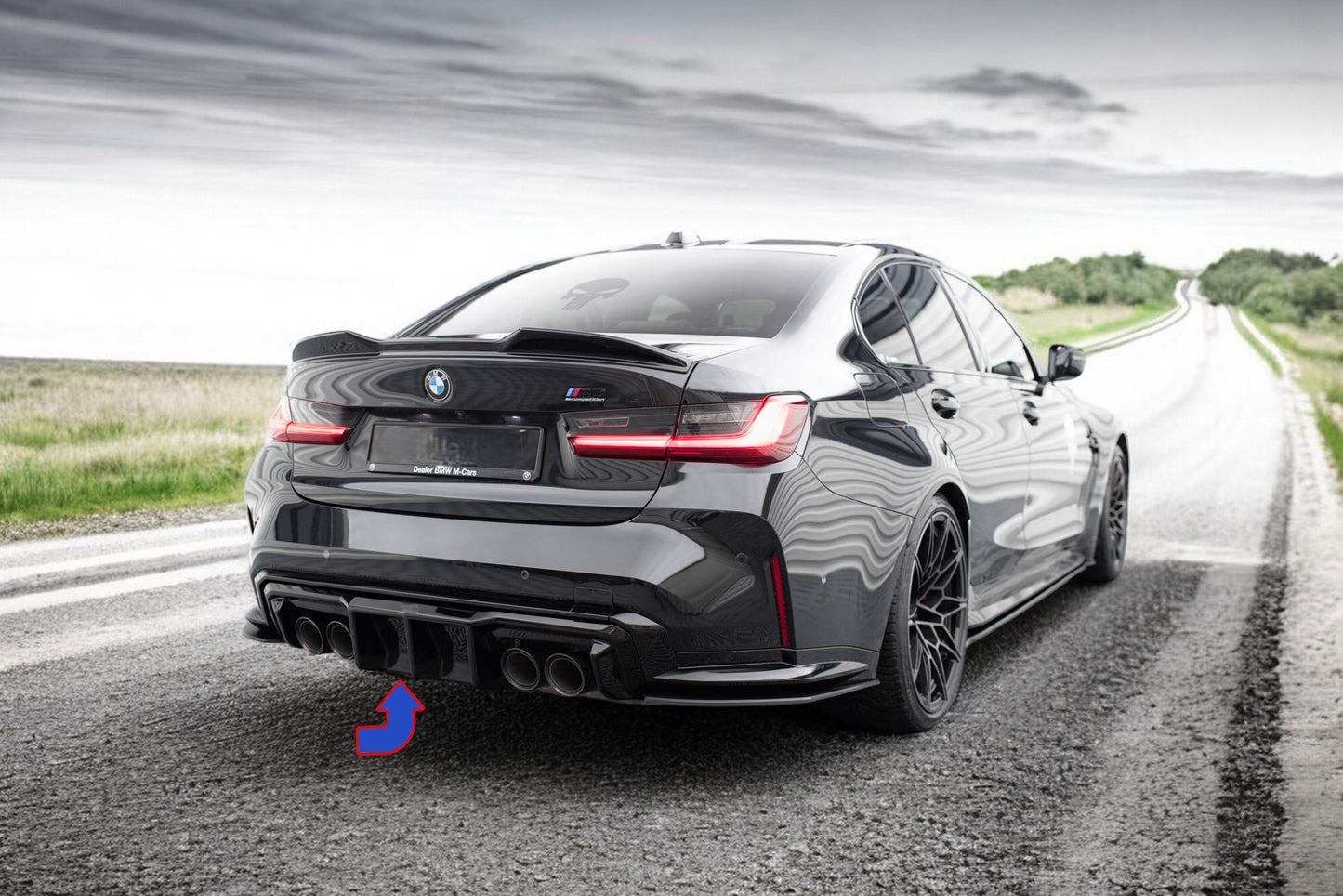 ⭐Mantovana posteriore BMW M3 Berlina / Touring G80 / G81 ⭐