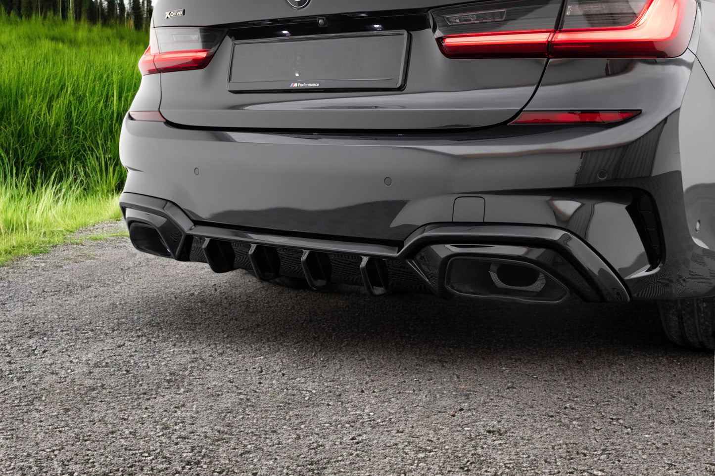 ✨Mantovana posteriore BMW M340i G20/G21 (Adatto per auto con gancio di traino)✨