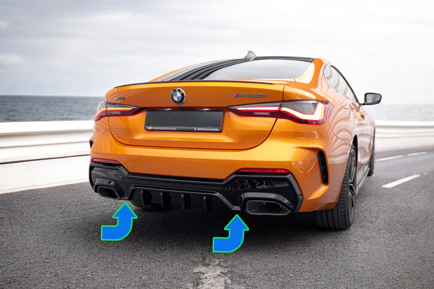 ⭐Mantovana posteriore BMW M440i G22 / G23 / G22 Facelift / G23 Facelift ⭐