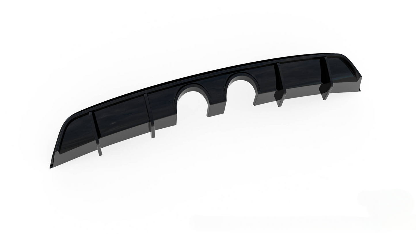 DIFFUSORE ADATTO PER V.2 VOLKSWAGEN SCIROCCO MK3 (SCARICO R32)