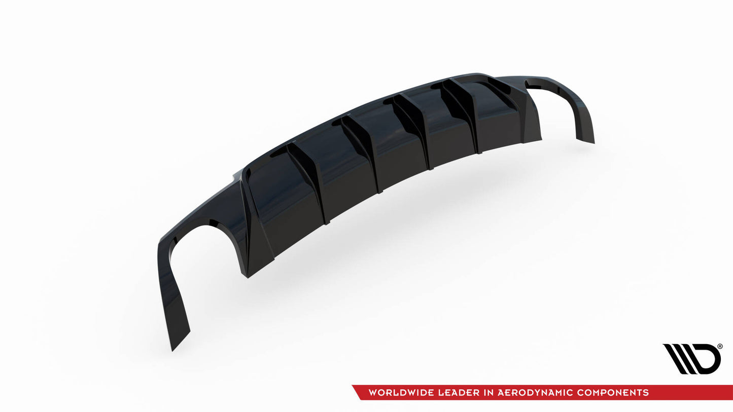 DIFFUSORE POSTERIORE V.2 ADATTO PER VOLKSWAGEN SCIROCCO R MK3