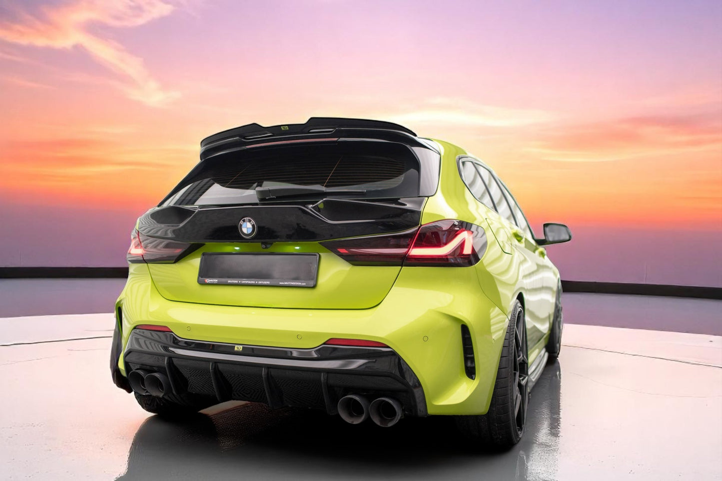 ⭐DIFFUSORE POSTERIORE COMPATIBILE CON BMW SERIE 1 F40 M135I 2019-2024⭐