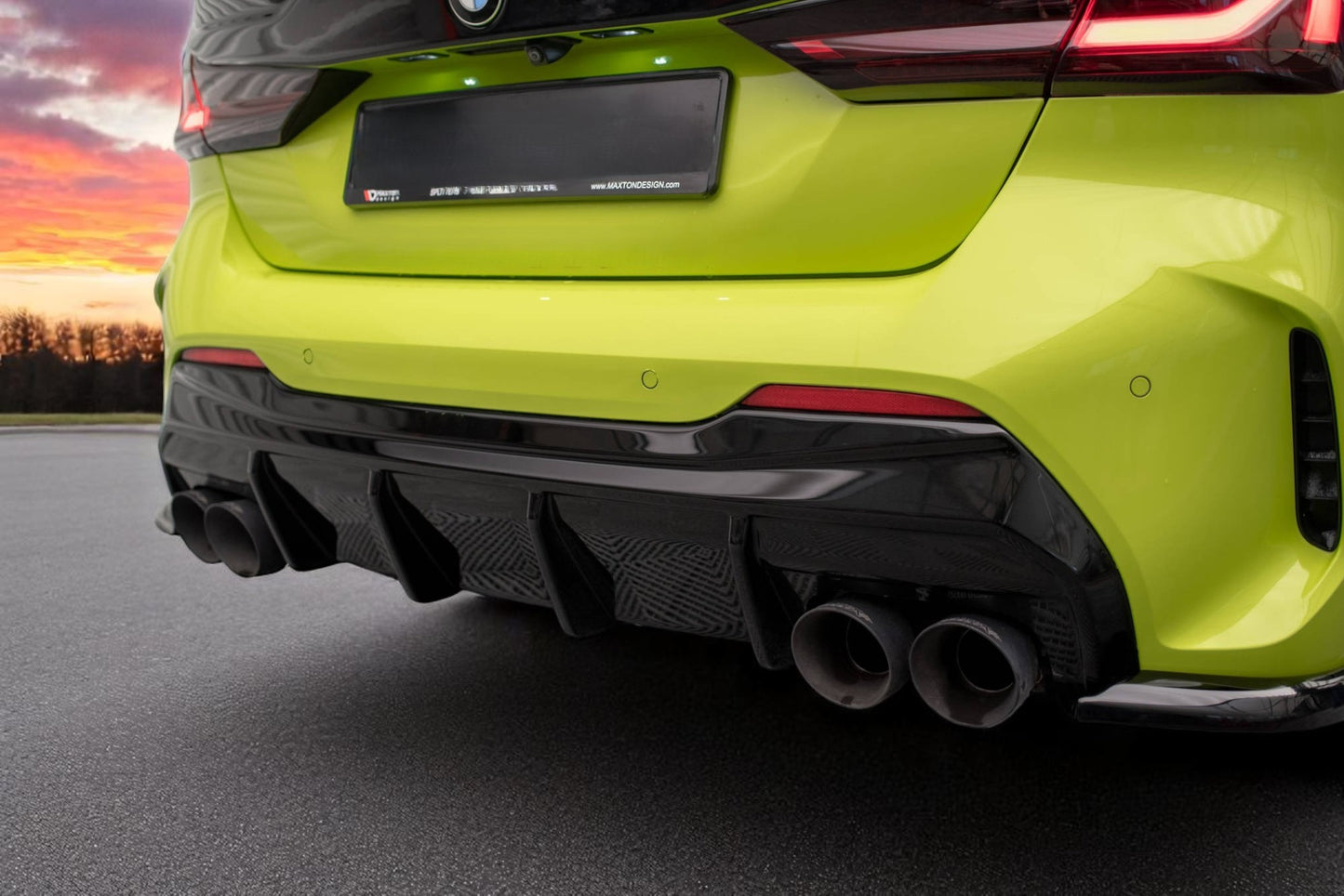 ⭐DIFFUSORE POSTERIORE COMPATIBILE CON BMW SERIE 1 F40 M135I 2019-2024⭐
