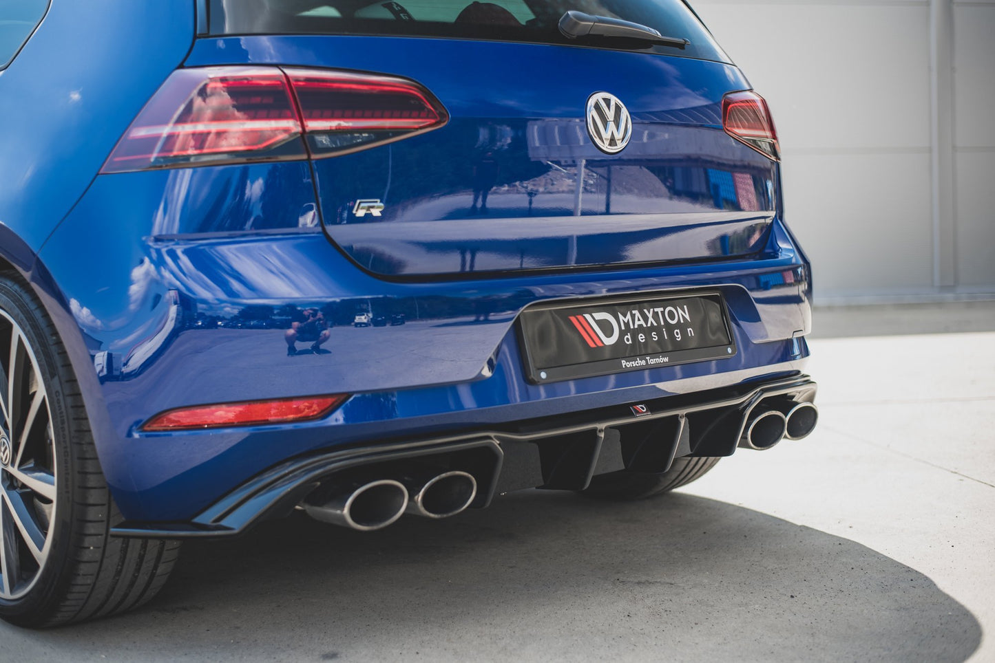 DIFFUSORE POSTERIORE V.3 ADATTO PER VW GOLF 7 R FACELIFT 2017-2019