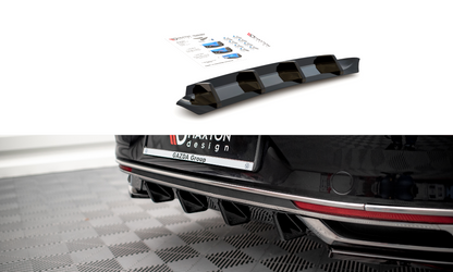 DIFFUSORE POSTERIORE adatto per VOLKSWAGEN PASSAT B8 FACELIFT 2019-2023