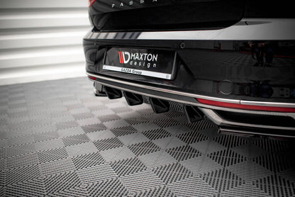 DIFFUSORE POSTERIORE adatto per VOLKSWAGEN PASSAT B8 FACELIFT 2019-2023
