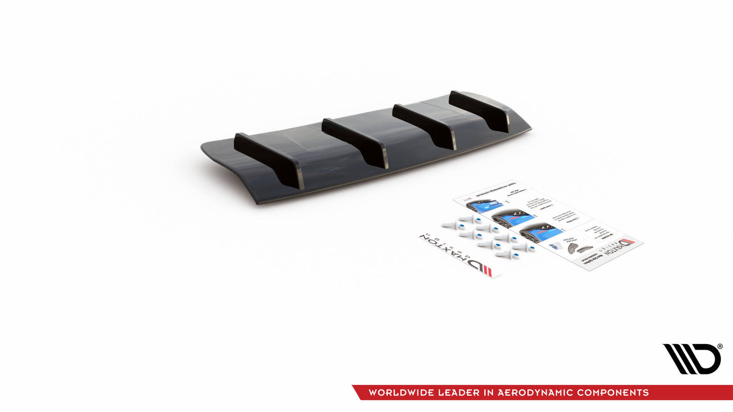 DIFFUSORE POSTERIORE adatto per VOLVO V70 MK3 2007-2013