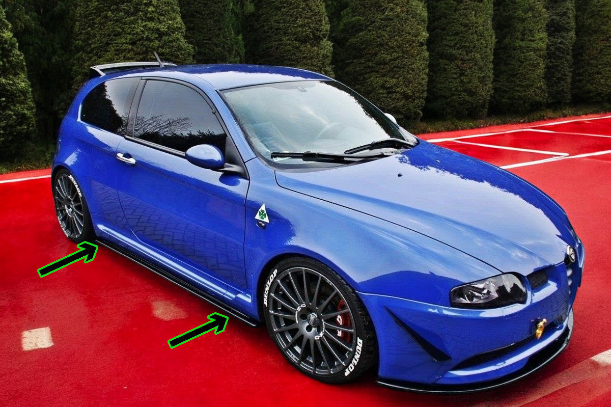✨MINIGONNE LATERALI DIFFUSORI ALFA ROMEO 147 GTA✨
