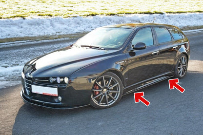 ✨MINIGONNE LATERALI DIFFUSORI ALFA ROMEO 159 TI✨