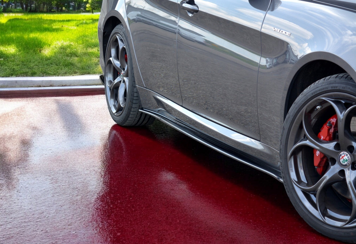 🔥MINIGONNE LATERALI DIFFUSORI ALFA ROMEO GIULIA VELOCE🔥