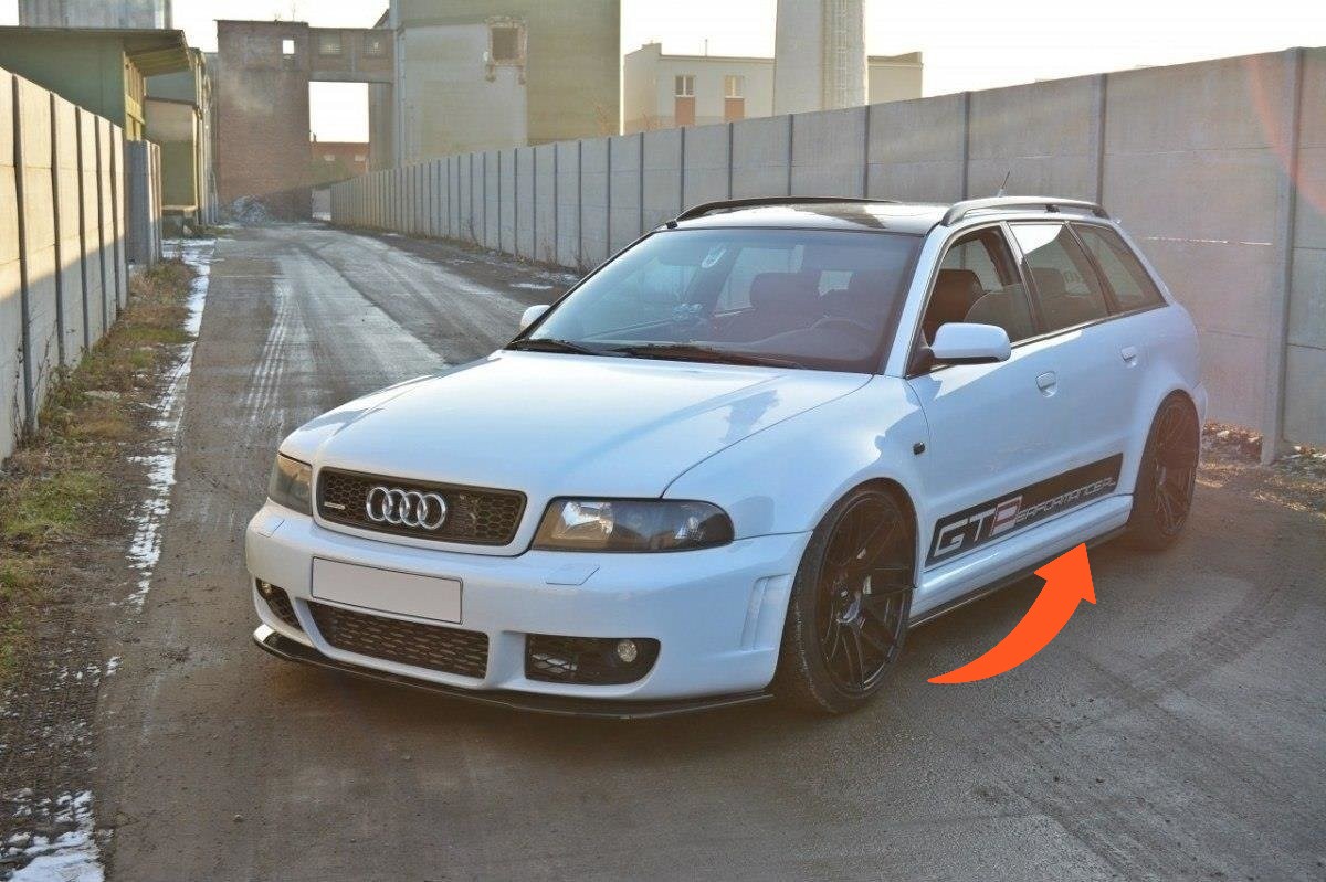 🔥 MINIGONNE LATERALI ADATTO PER AUDI RS4 B5🔥