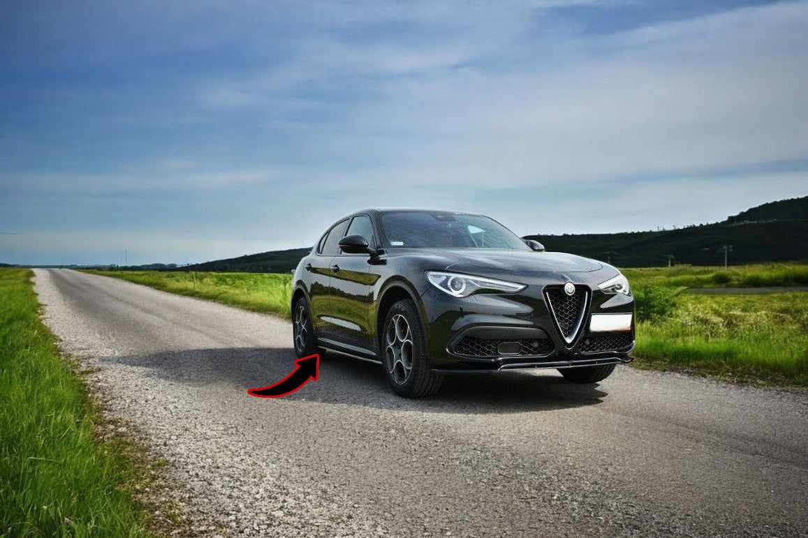 🔥MINIGONNE LATERALI DIFFUSORI Alfa Romeo Stelvio🔥