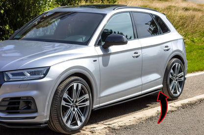 🔥Sotto MINIGONNE LATERALI adatto per Audi SQ5/Q5 S-line MkII🔥