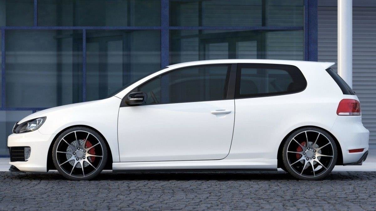 MINIGONNE LATERALI adatte per VW GOLF VI GTI 35TH / R20 2008-2012