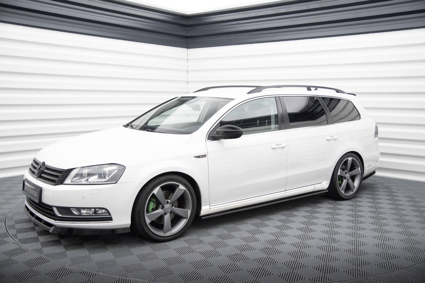 MINIGONNE LATERALI adatte per VW PASSAT B7 R-LINE 2010-2014