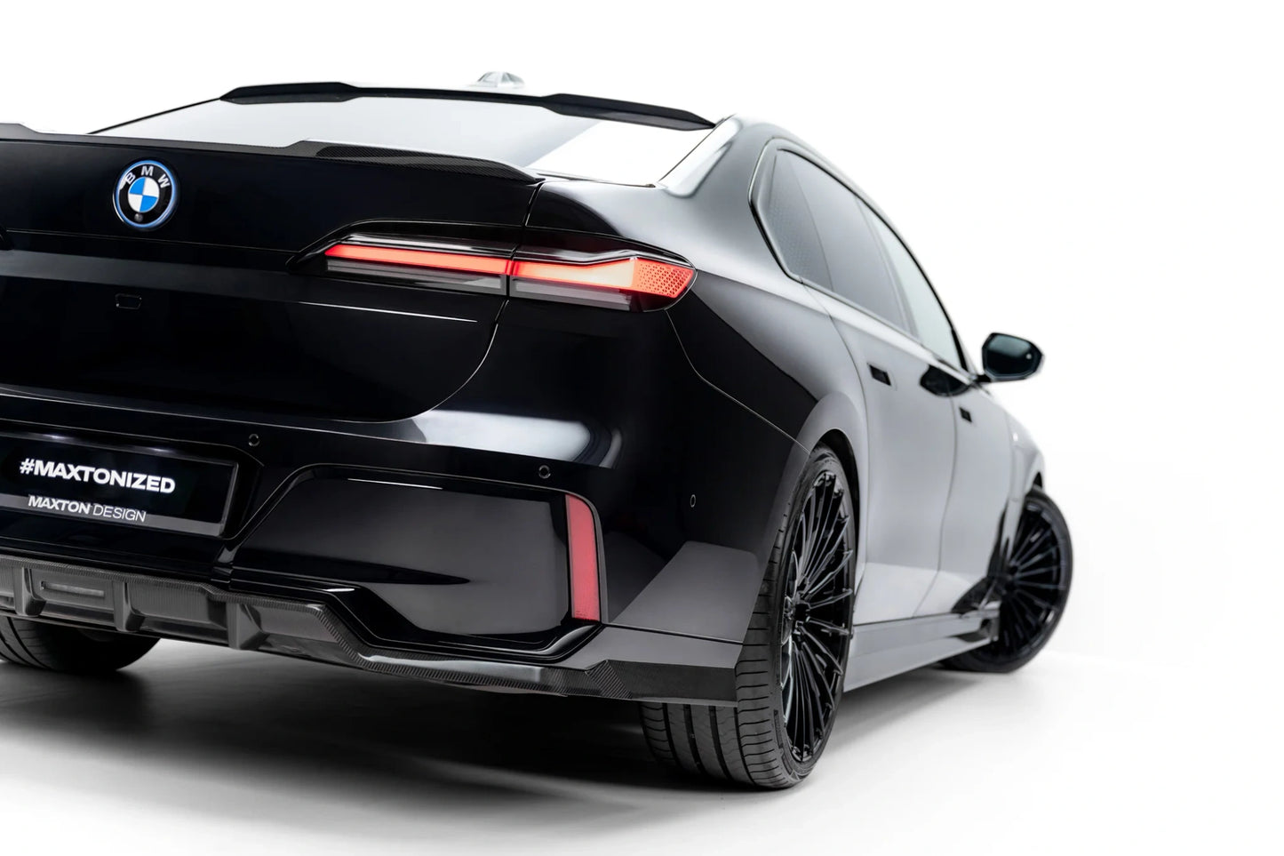 SPLITTER SUITABLE FOR VW GOLF 8 GTI GTD RLINE LOOK GLOSSY BLACK SPORTY DESIGN 