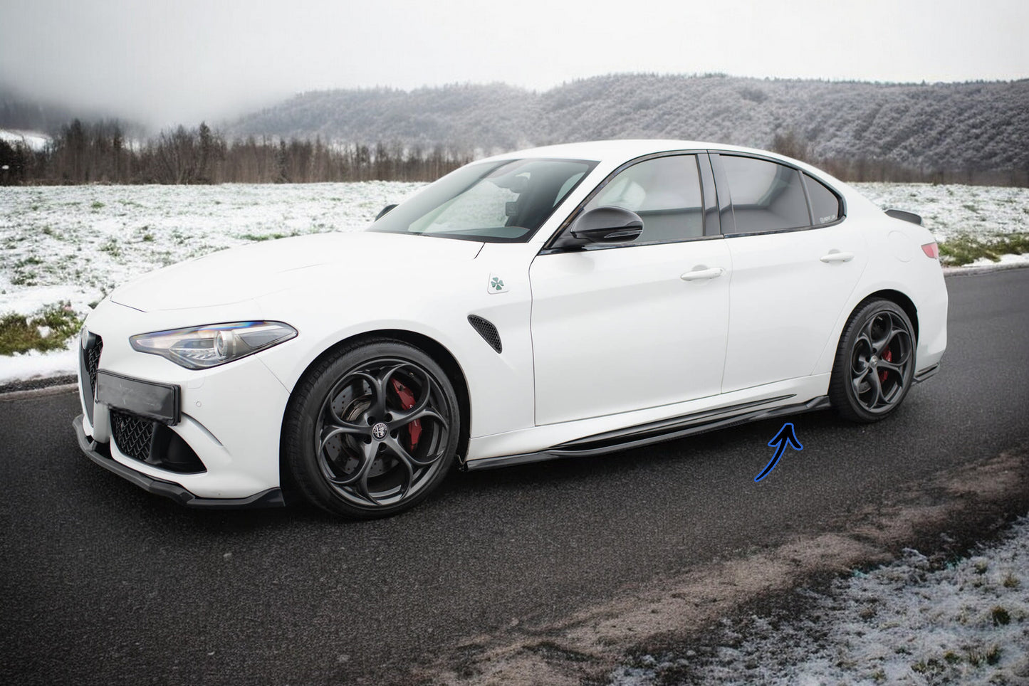 🔥Set di Splitters Alfa Romeo Giulia Quadrifoglio🔥