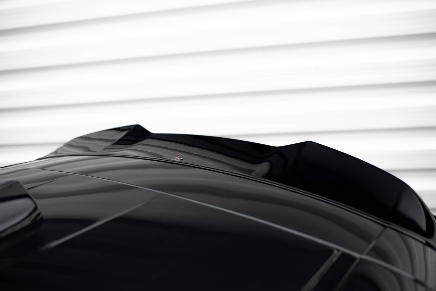 SPLITTER SUITABLE FOR VW GOLF 8 GTI GTD RLINE LOOK GLOSSY BLACK SPORTY DESIGN 