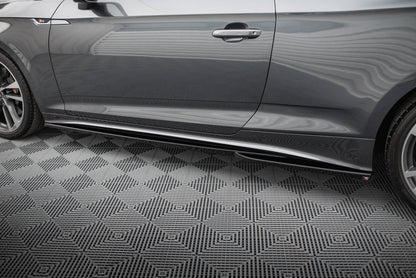 SPLITTER SUITABLE FOR VW GOLF 8 GTI GTD RLINE LOOK GLOSSY BLACK SPORTY DESIGN 
