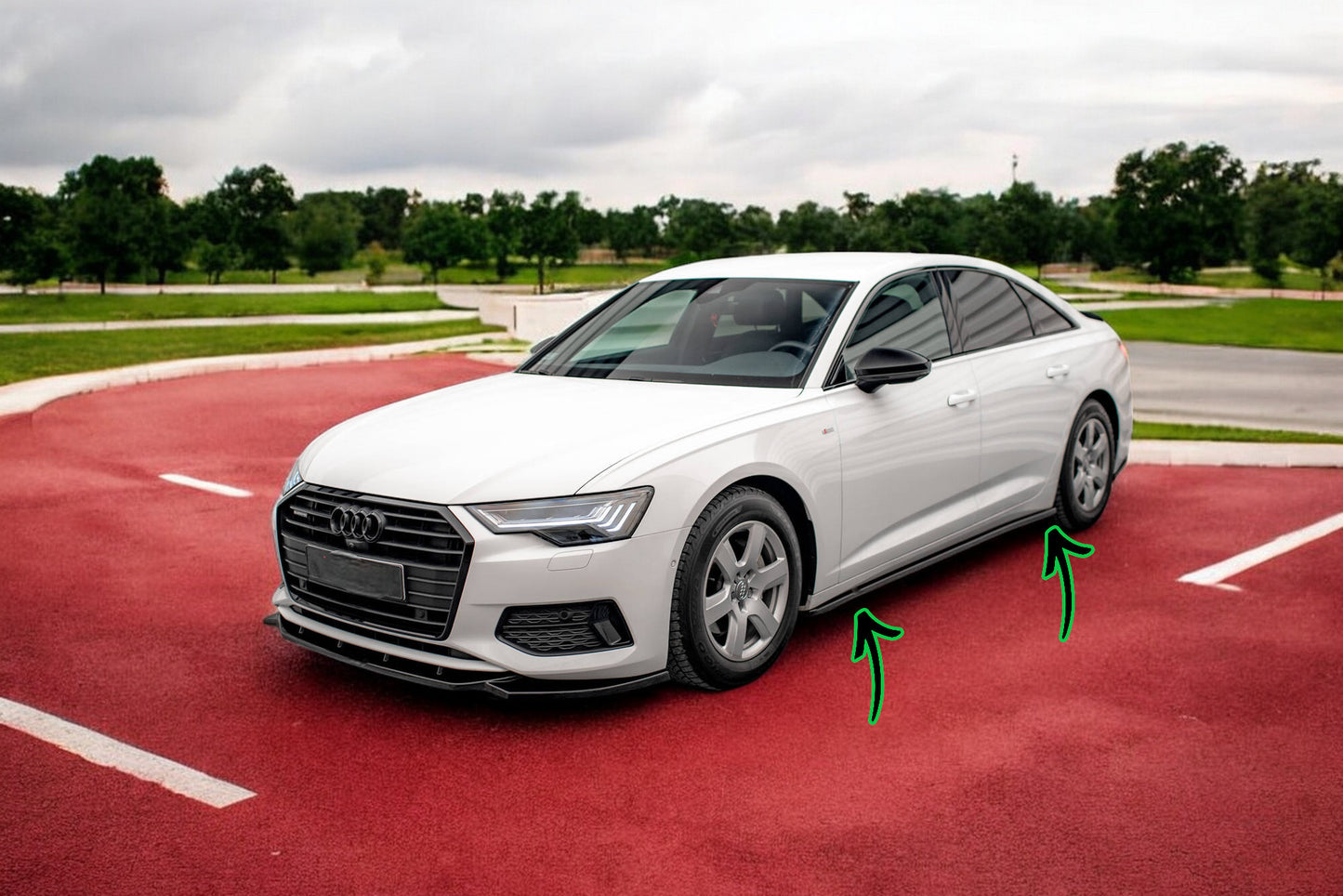 ⭐Audi A6 Sedan C8 Splitter Bodykit⭐