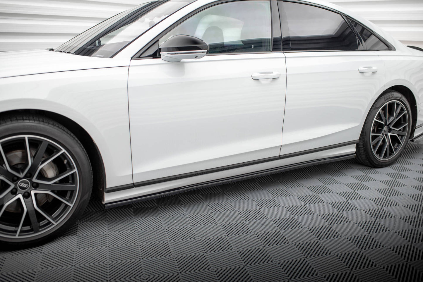 😎Set di splitter adatto per Audi A8 S-Line😎