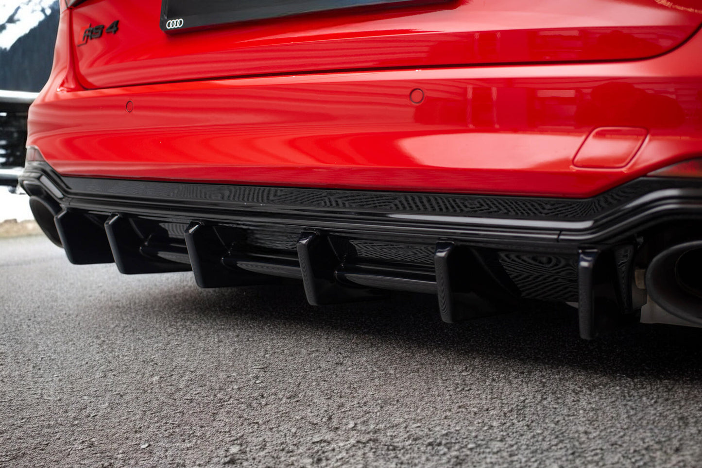 🔥Audi RS4 B9 Facelift Splitter Bodykit🔥