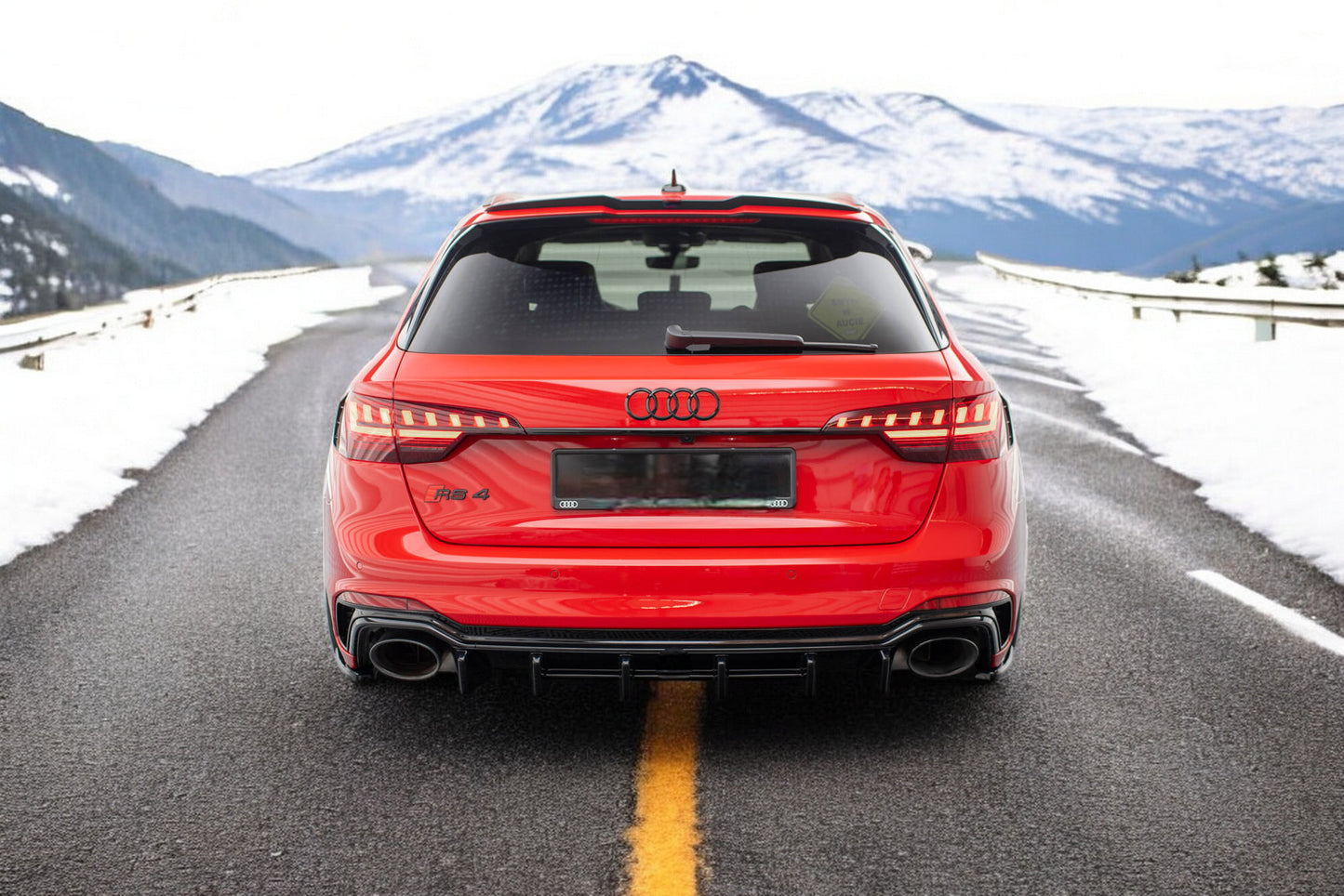 🔥Audi RS4 B9 Facelift Splitter Bodykit🔥