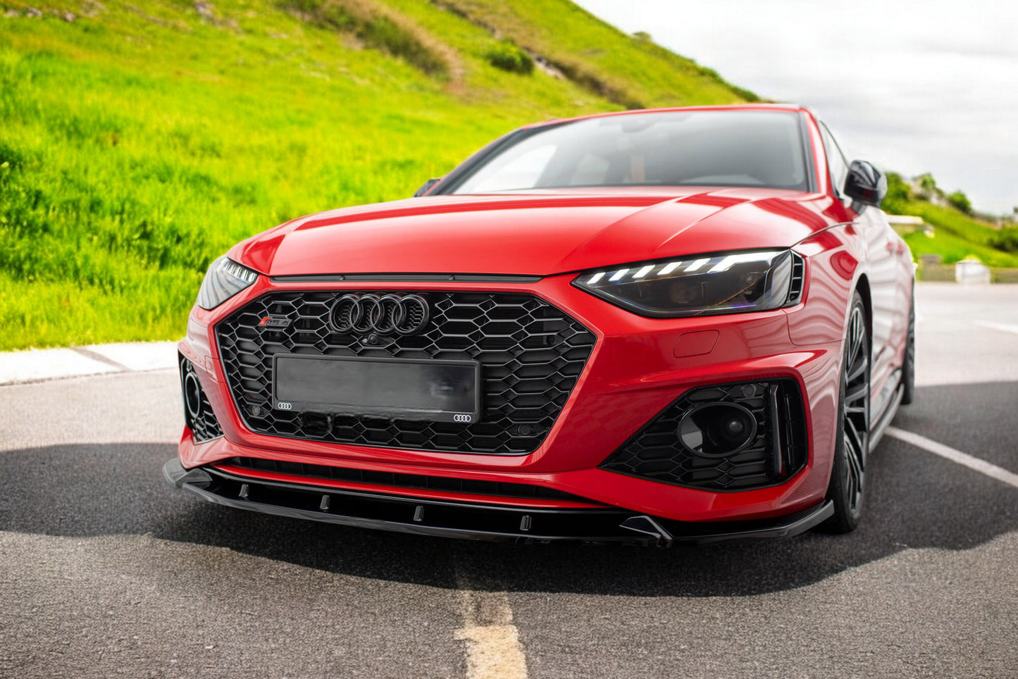 🔥Audi RS4 B9 Facelift Splitter Bodykit🔥